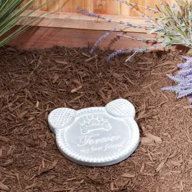 Forever My Best Friend Dog Memorial Stone - Honoring Your Beloved Pet With A Lasting Tribute