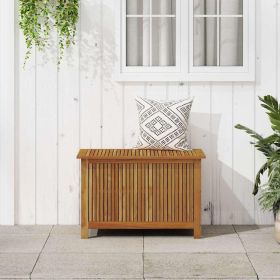 Patio Storage Box 35.4"x19.7"x22.8" Solid Wood Acacia