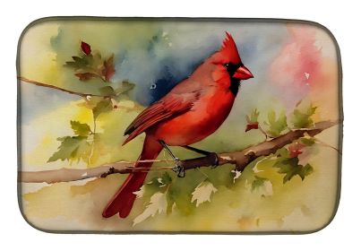 Cardinal Dish Drying Mat Absorbent Dish Drying Mat Pad for Kitchen Counter Dish Drainer Mat for Countertop, 14 x 21", Multicolor