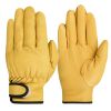 ork gloves sheepskin leather workers work welding safety protection garden sports motorcycle driver wear-resistant gloves